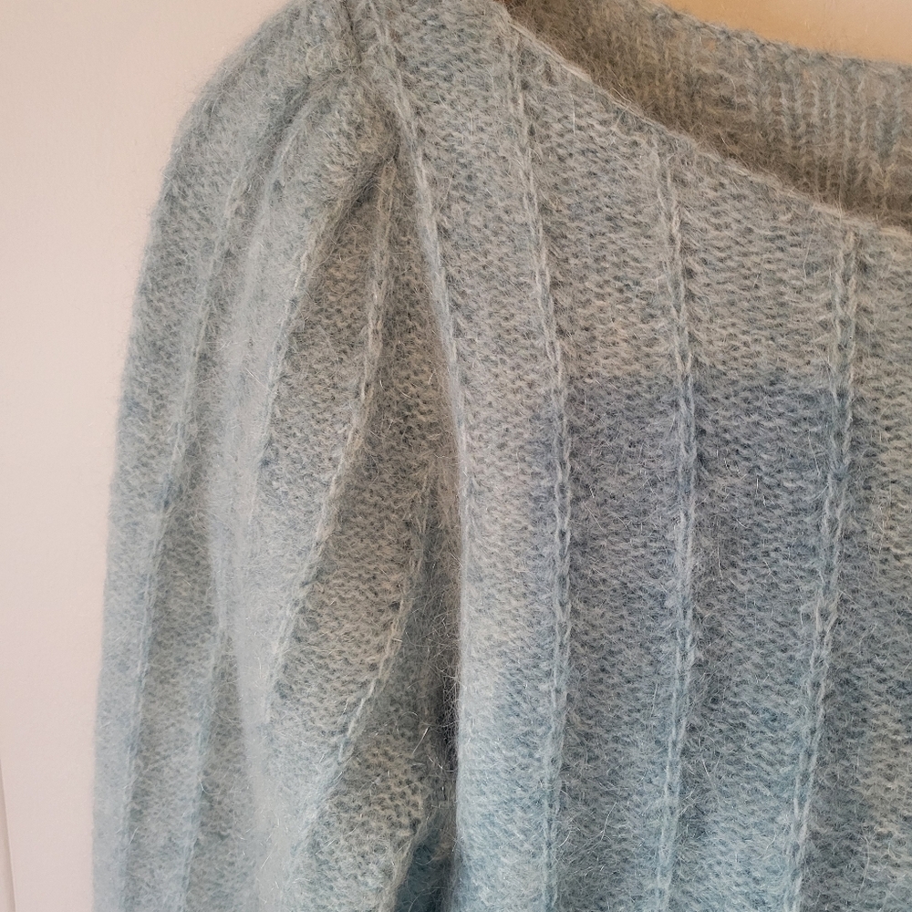 Sezane Aretha Jumper Frosted Blue Size Small - Picture 4 of 6
